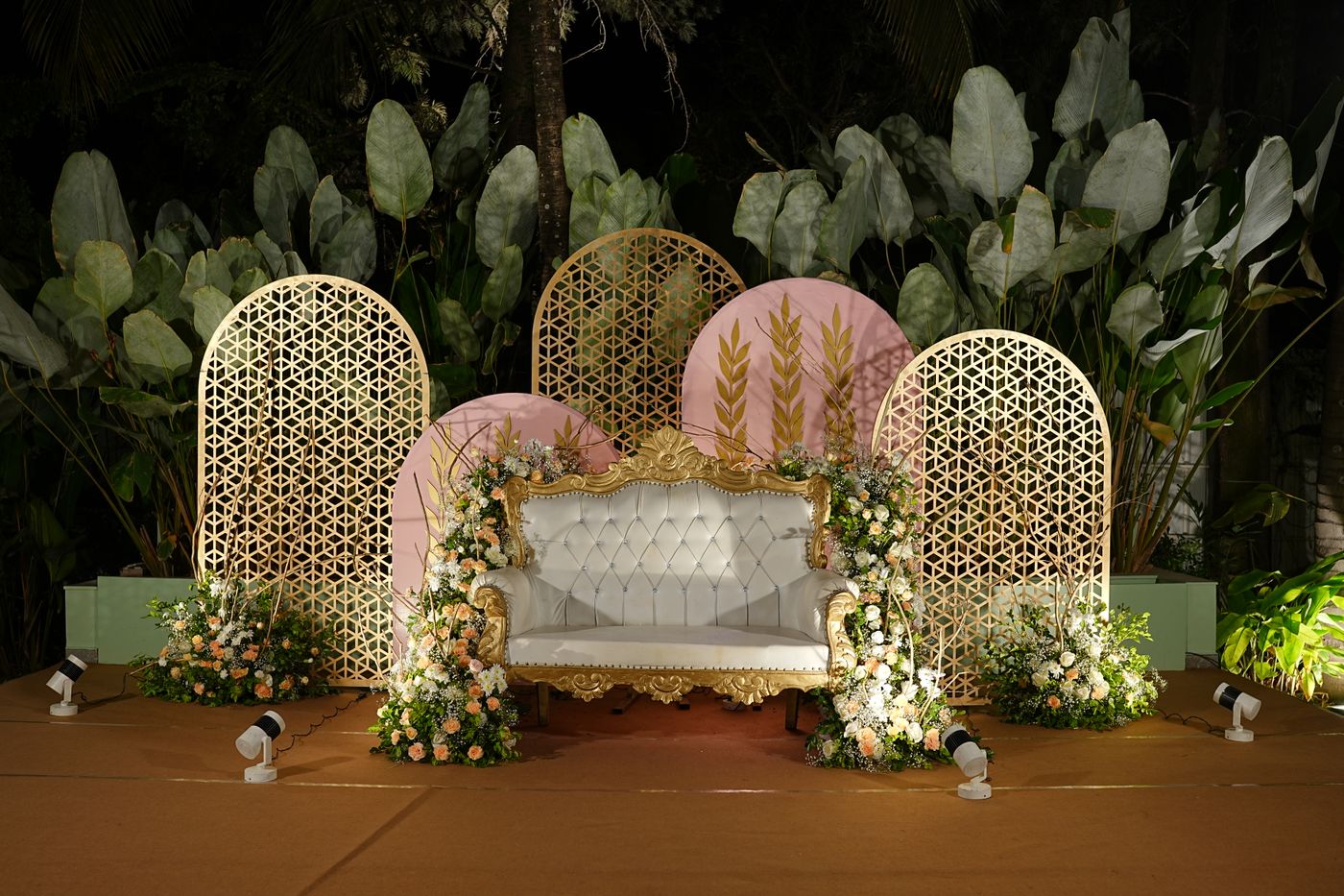 Branded stage backdrop by Top-Notch Venue Concept