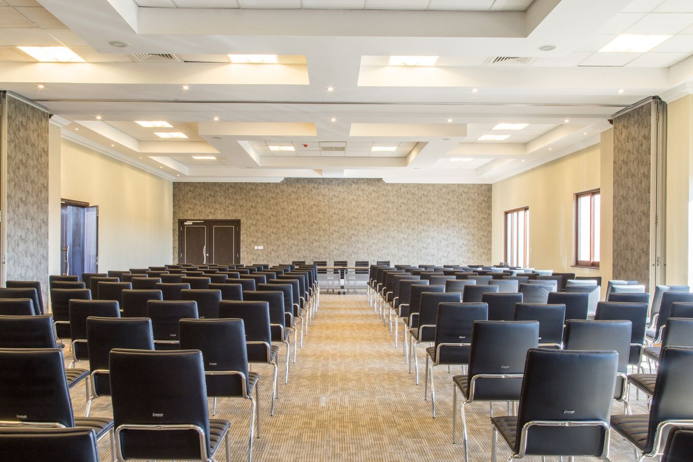 Corporate event setup by Top-Notch Venue Concept